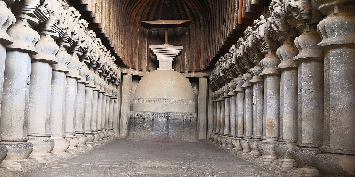 5.Karla Caves Ancient Rock Cut Wonders