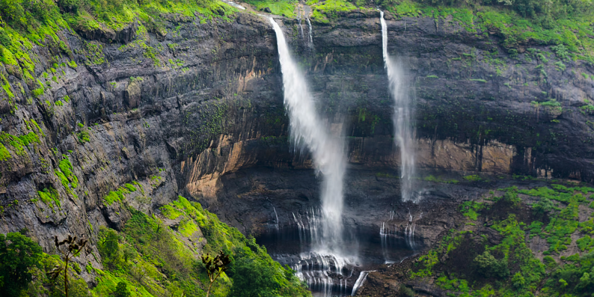 Secret Double Falls at Kataldhars Hidden Entry